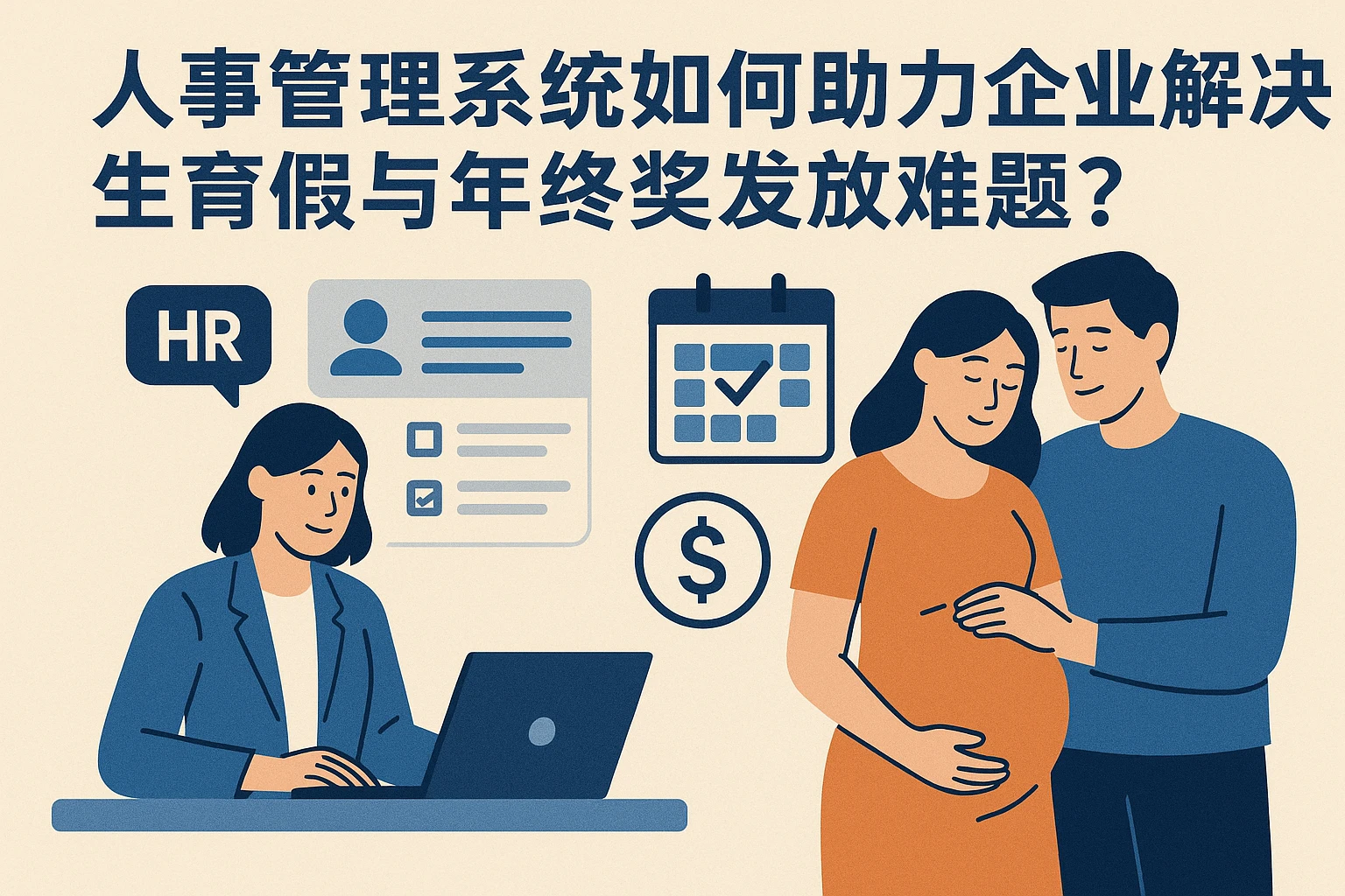 人事管理系统如何助力企业解决生育假与年终奖发放难题？