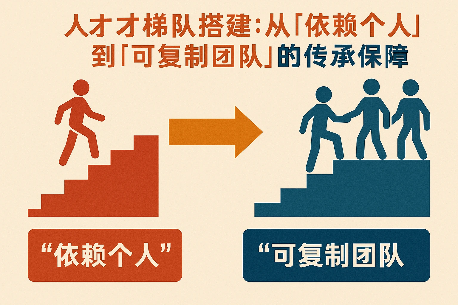 2. 人才梯队搭建：从“依赖个人”到“可复制团队”的传承保障