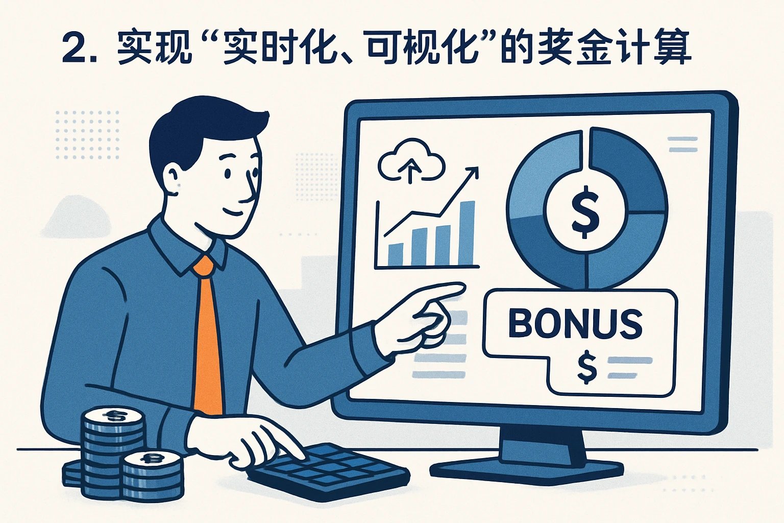 2. 实现“实时化、可视化”的奖金计算