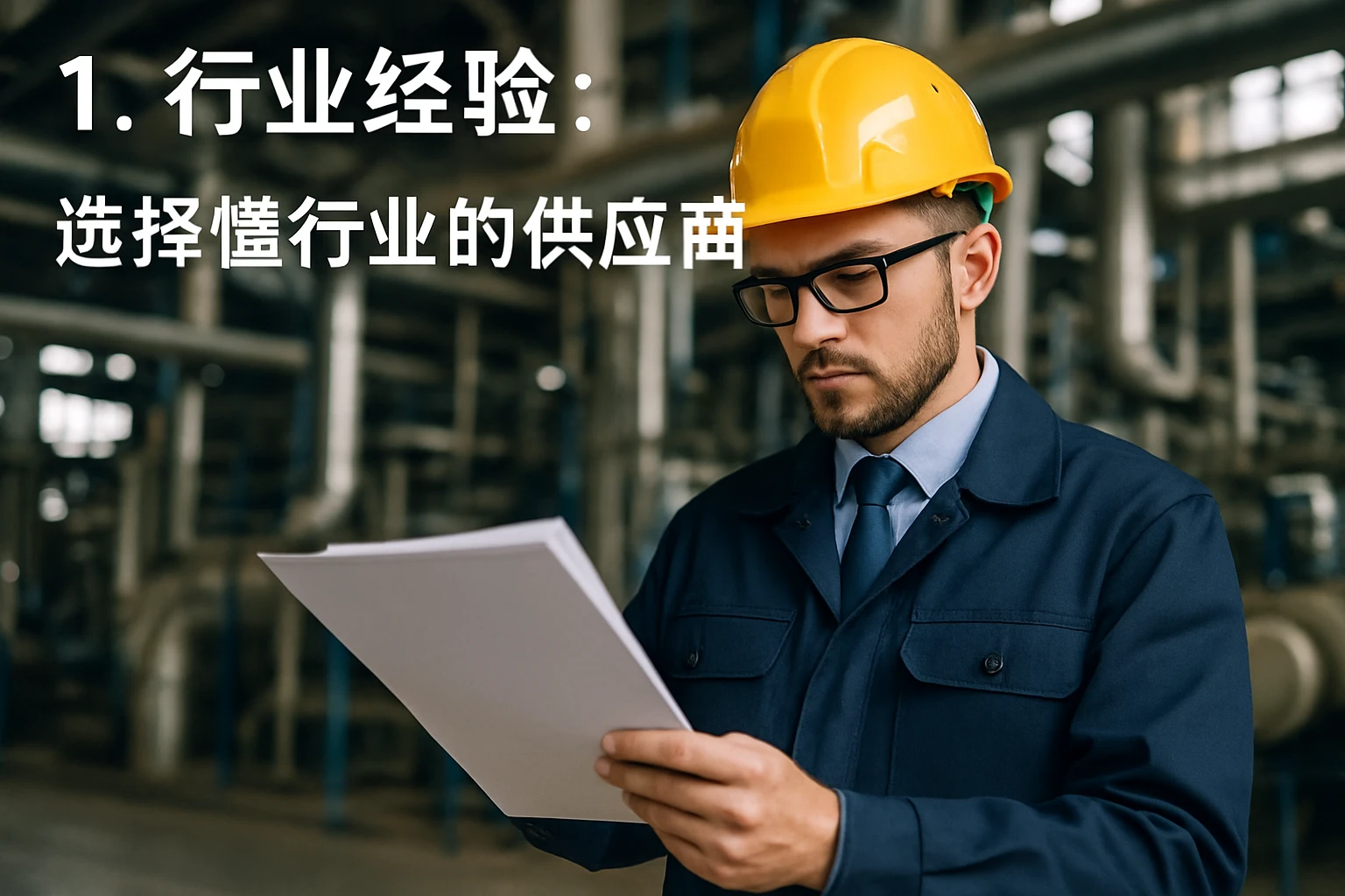 1. 行业经验：选择懂行业的供应商