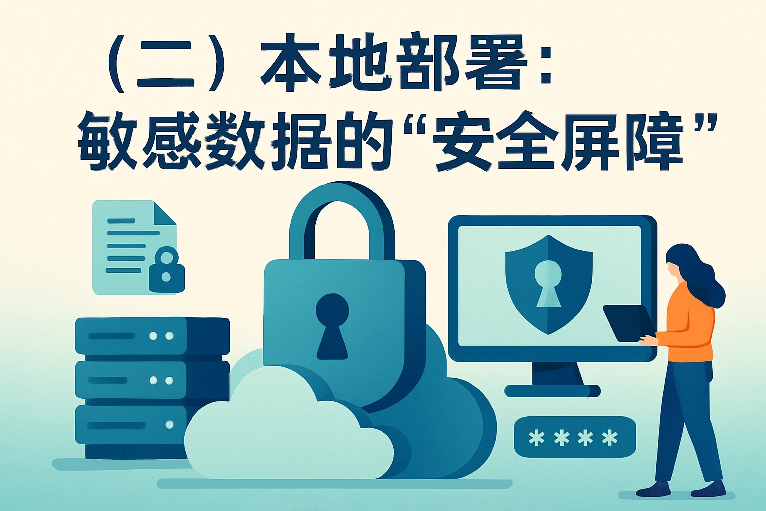 （二）本地部署：敏感数据的“安全屏障”