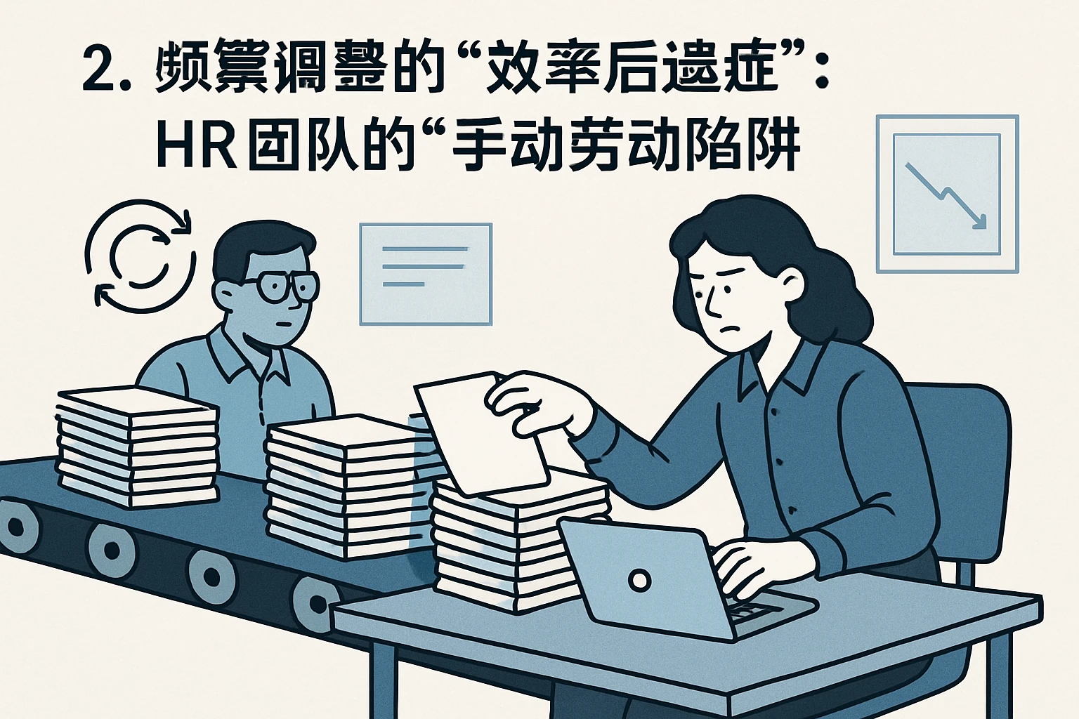 2. 频繁调整的“效率后遗症”：HR团队的“手动劳动陷阱”