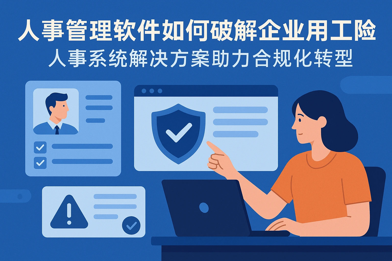 人事管理软件如何破解企业用工风险？人事系统解决方案助力合规化转型