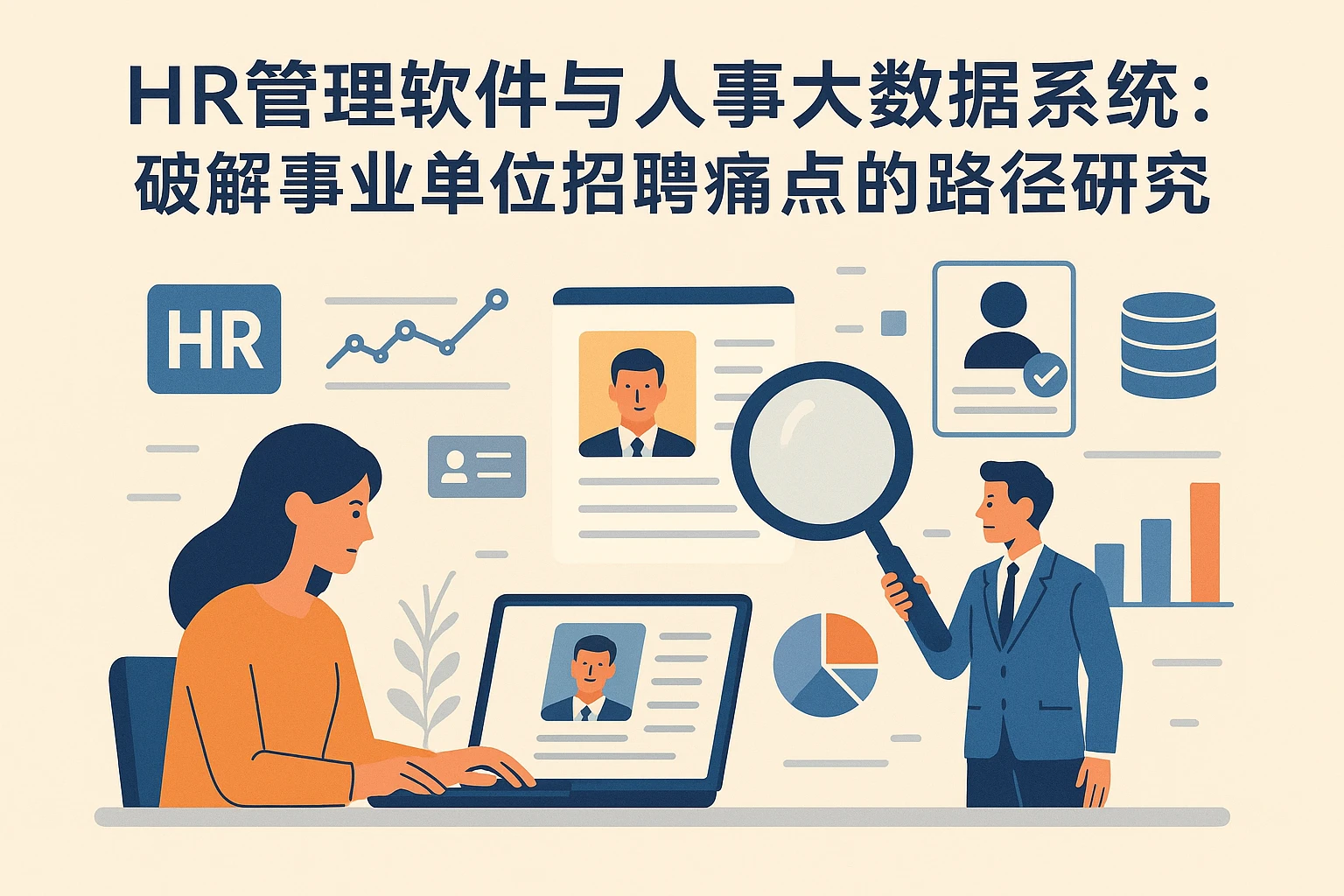 HR管理软件与人事大数据系统：破解事业单位招聘痛点的路径研究