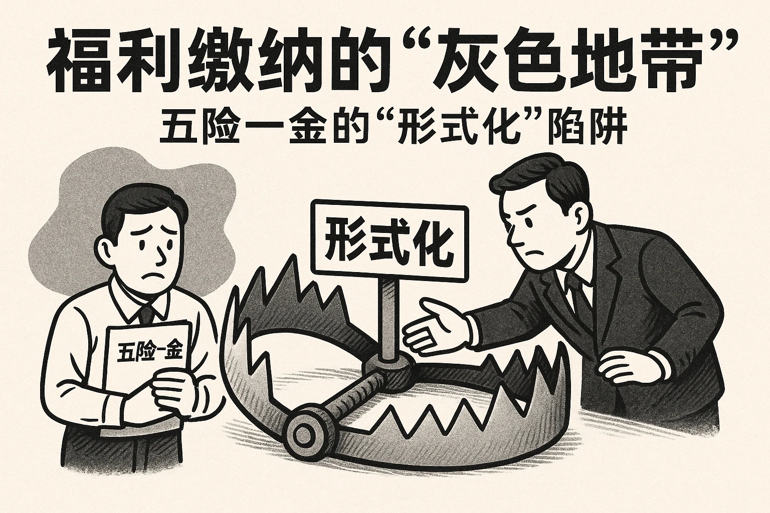1.2 福利缴纳的“灰色地带”：五险一金的“形式化”陷阱