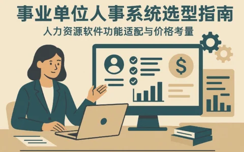 事业单位人事系统选型指南：人力资源软件功能适配与价格考量