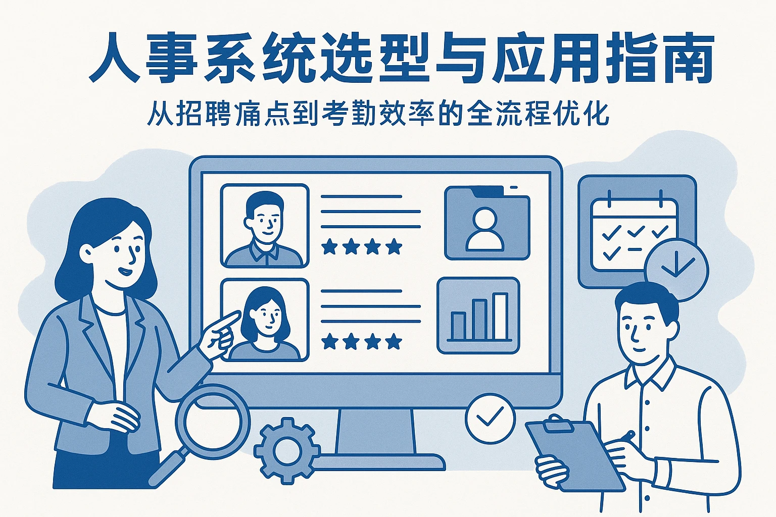 人事系统选型与应用指南：从招聘痛点到考勤效率的全流程优化