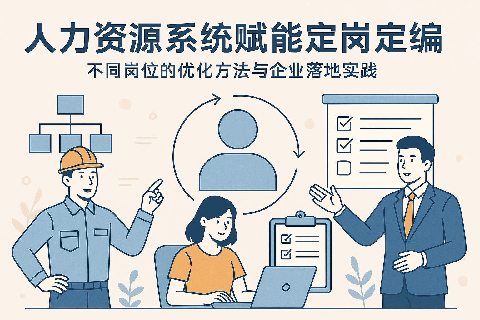 人力资源系统赋能定岗定编：不同岗位的优化方法与企业落地实践