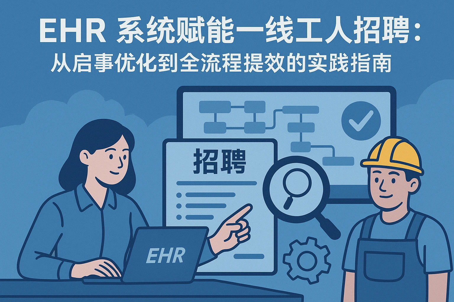 EHR系统赋能一线工人招聘：从启事优化到全流程提效的实践指南