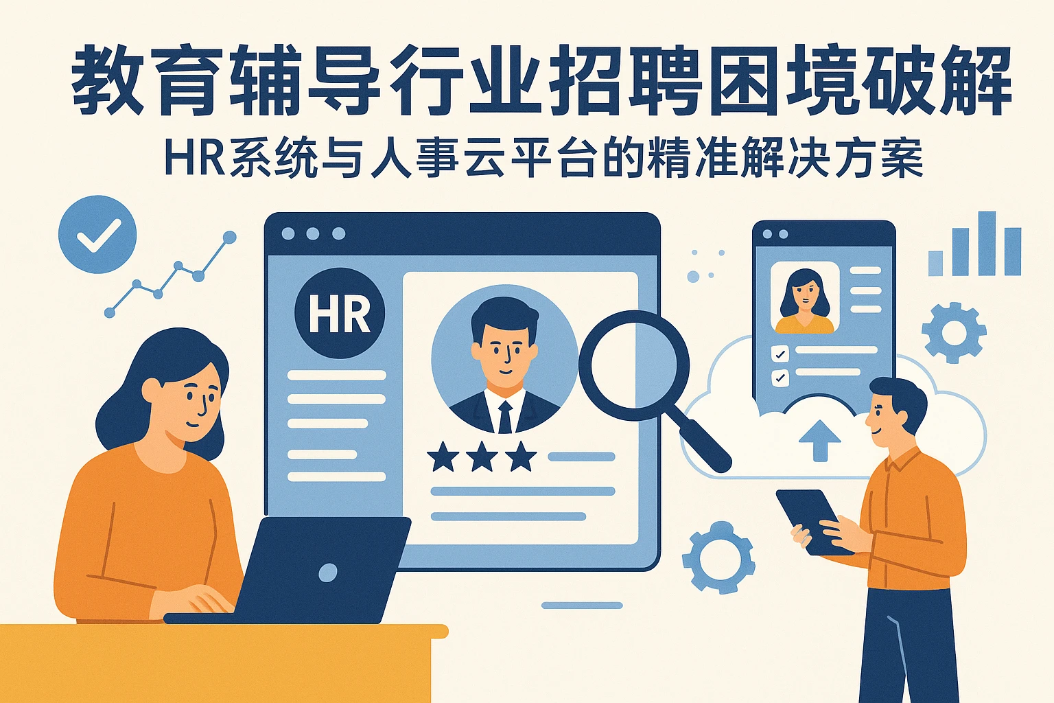 教育辅导行业招聘困境破解：HR系统与人事云平台的精准解决方案