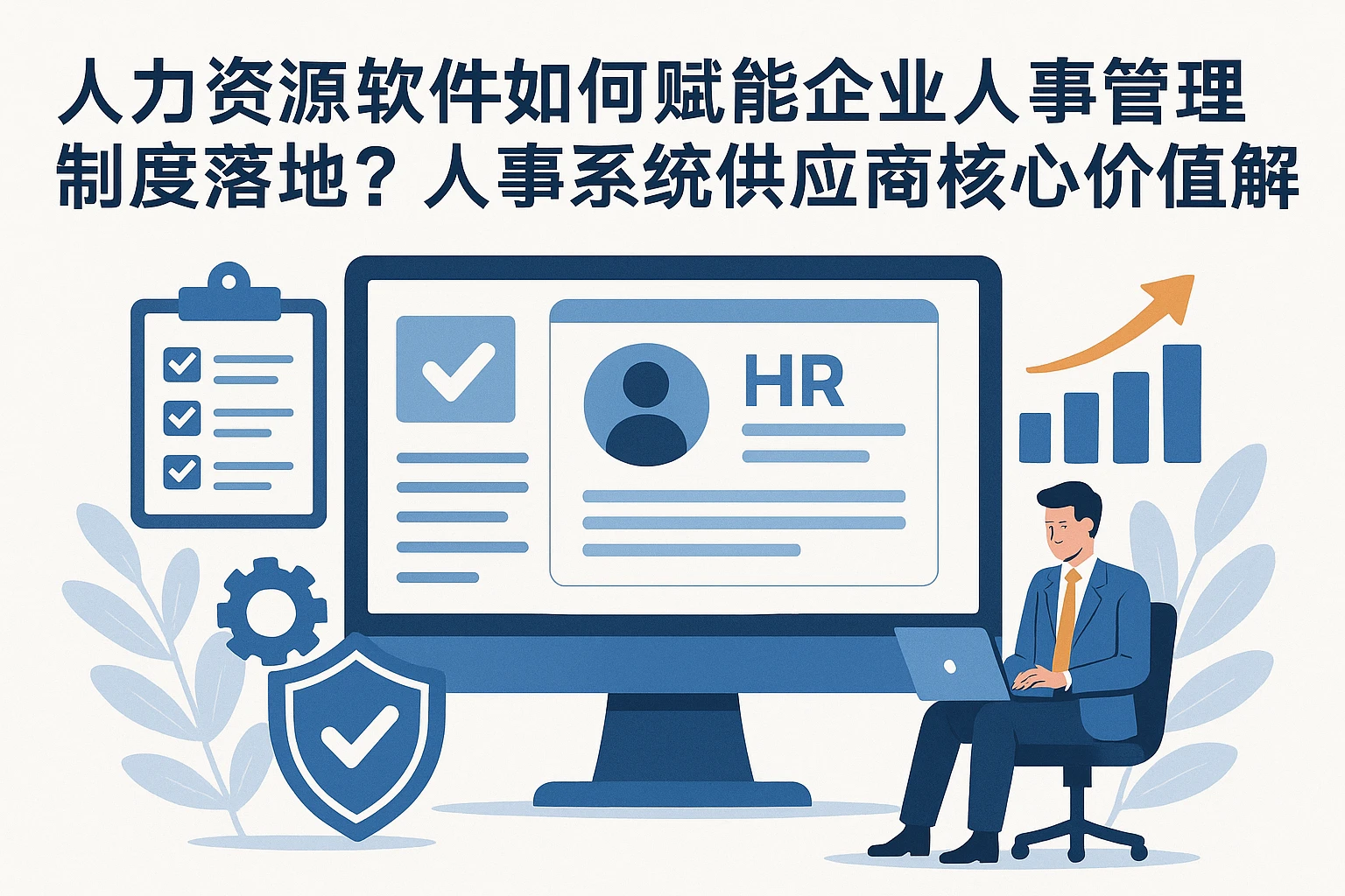 人力资源软件如何赋能企业人事管理制度落地？人事系统供应商的核心价值解析