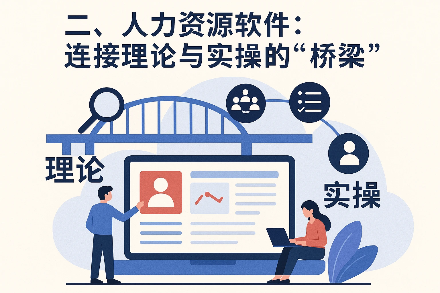 二、人力资源软件：连接理论与实操的“桥梁”