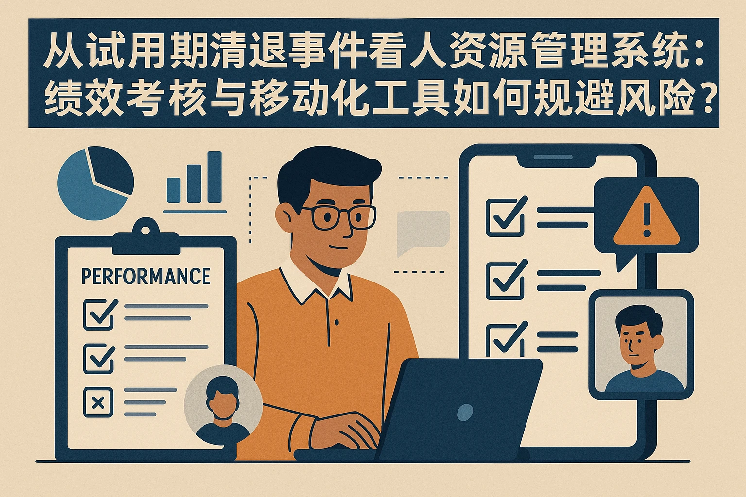 从试用期清退事件看人力资源管理系统的底层逻辑：绩效考核与移动化工具如何规避风险？