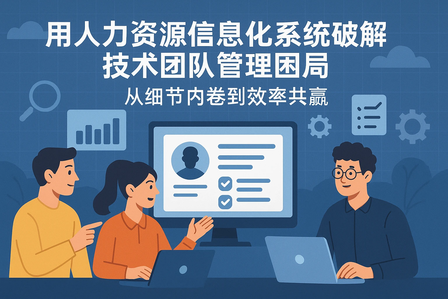 用人力资源信息化系统破解技术团队管理困局：从细节内卷到效率共赢