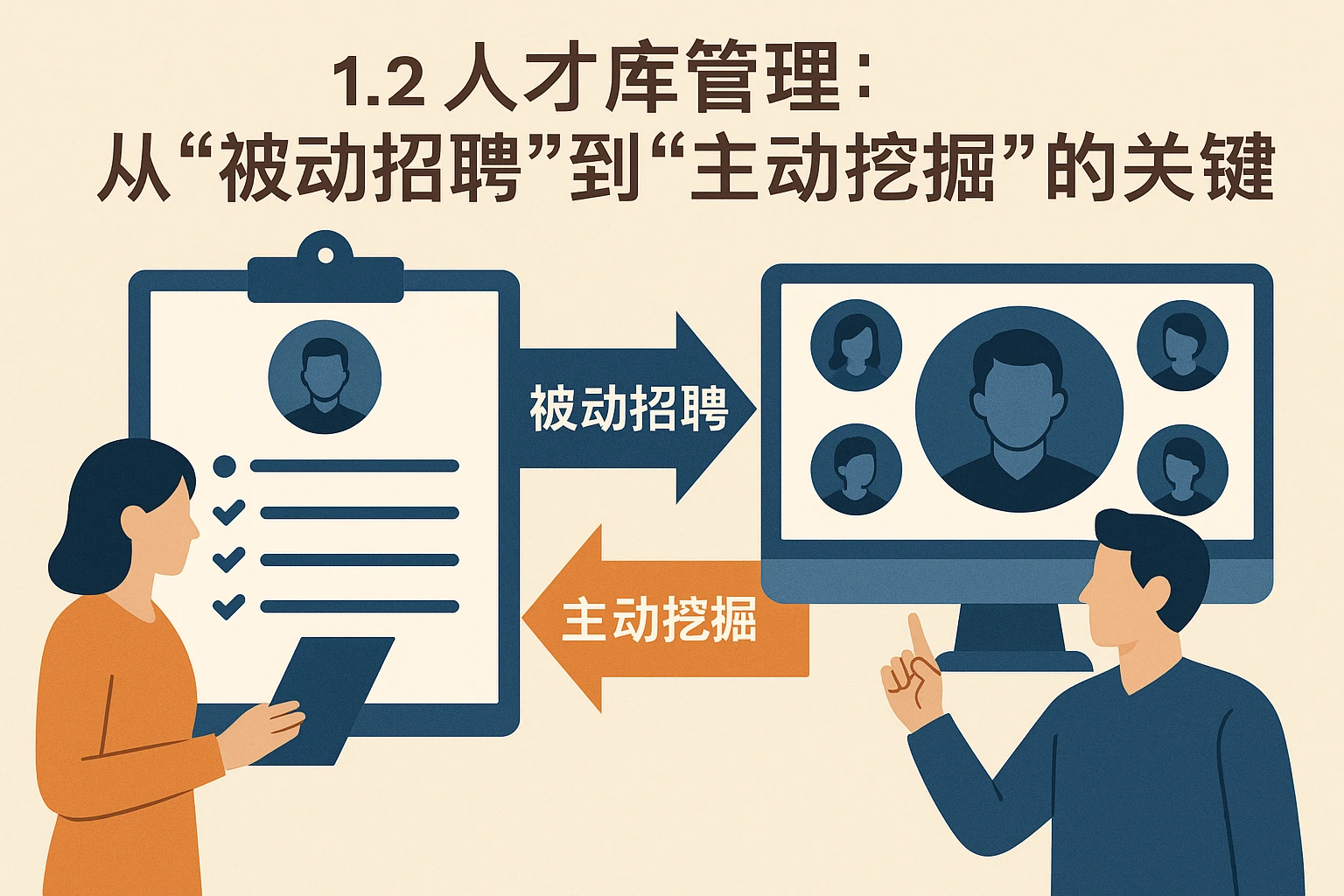 1.2 人才库管理：从“被动招聘”到“主动挖掘”的关键
