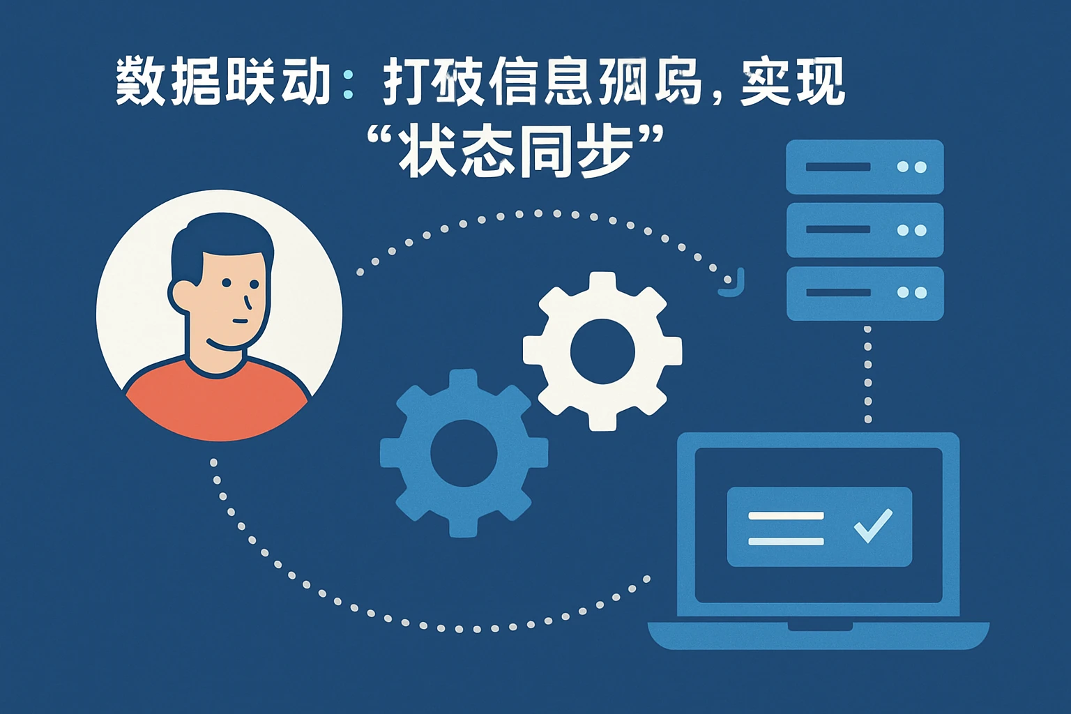 2. 数据联动：打破信息孤岛，实现“状态同步”