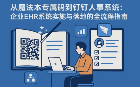 从魔法本专属码到钉钉人事系统：企业ehr系统实施与落地的全流程指南