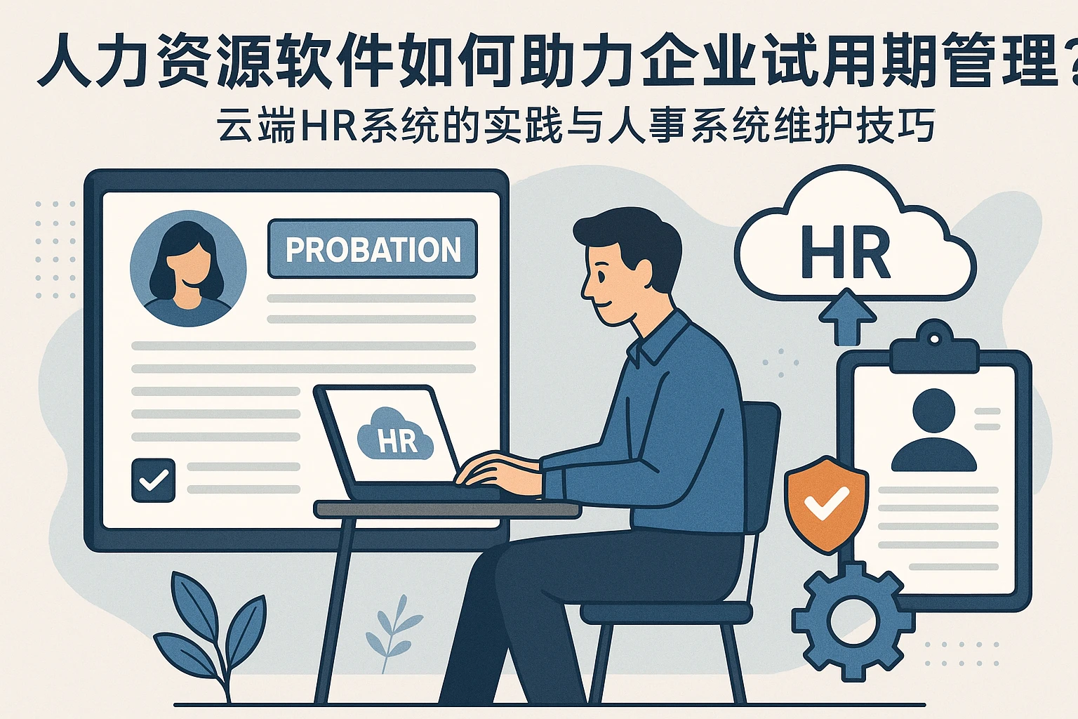 人力资源软件如何助力企业试用期管理？云端HR系统的实践与人事系统维护技巧