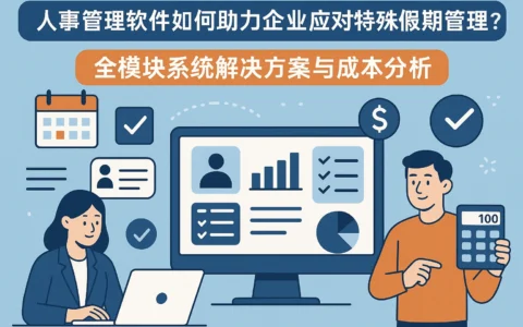 人事管理软件如何助力企业应对特殊假期管理?全模块系统解决方案与成本分析