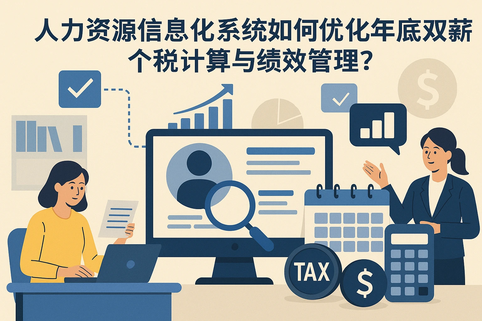 人力资源信息化系统如何优化年底双薪个税计算与绩效管理？