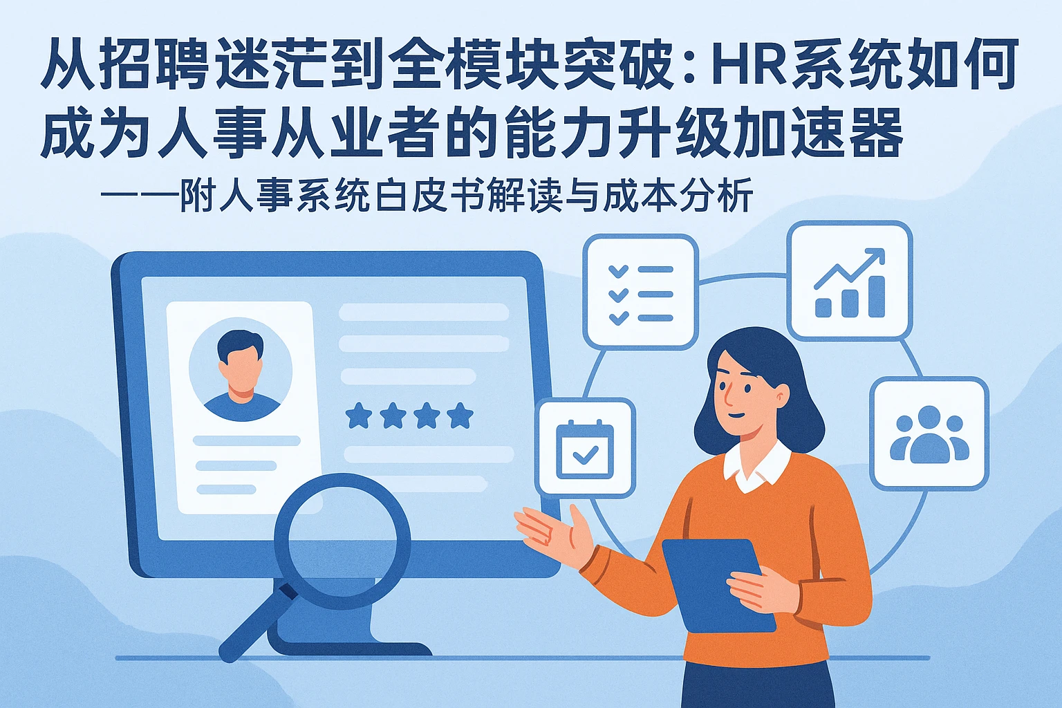 从招聘迷茫到全模块突破：HR系统如何成为人事从业者的能力升级加速器——附人事系统白皮书解读与成本分析