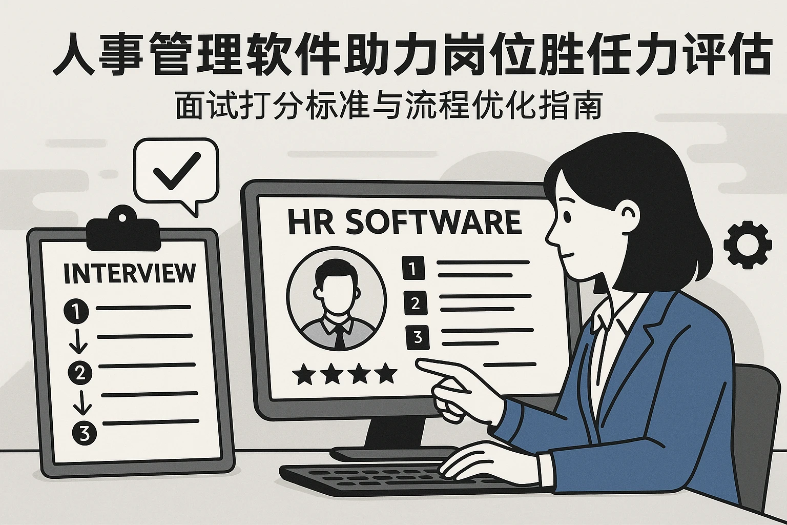 人事管理软件助力岗位胜任力评估：面试打分标准与流程优化指南