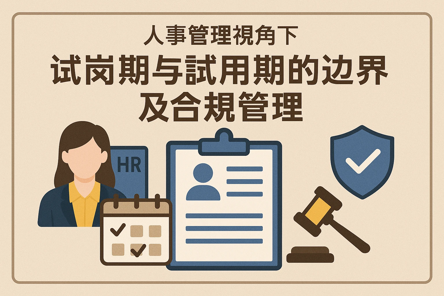 人事管理系统视角下：试岗期与试用期的边界及合规管理