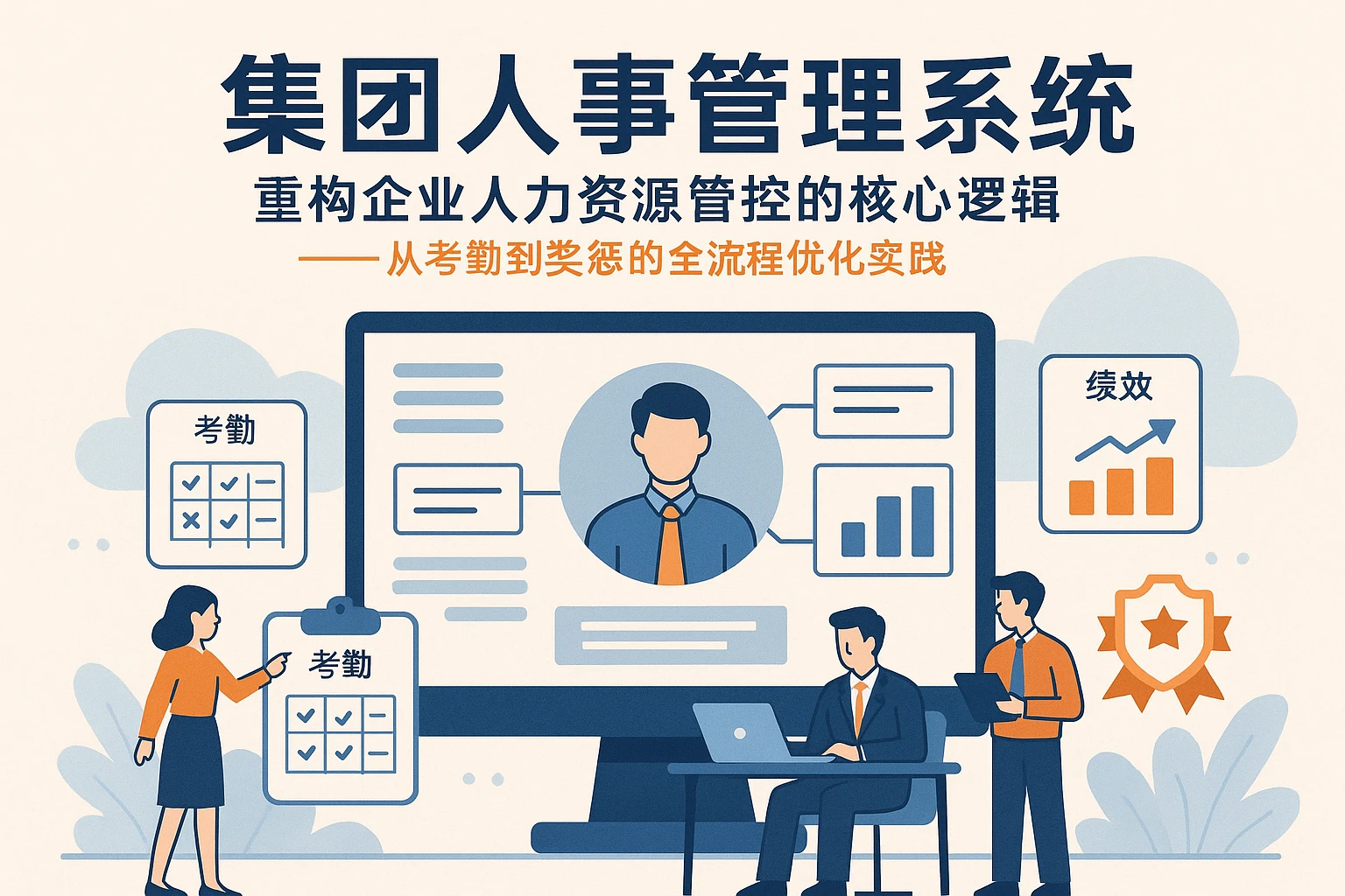 集团人事管理系统：重构企业人力资源管控的核心逻辑——从考勤到奖惩的全流程优化实践