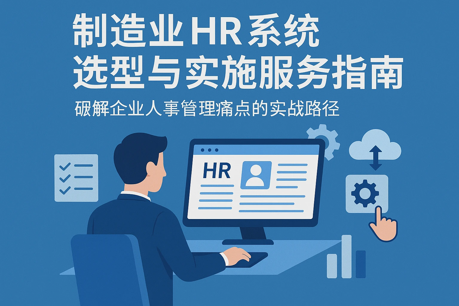制造业HR系统选型与实施服务指南：破解企业人事管理痛点的实战路径