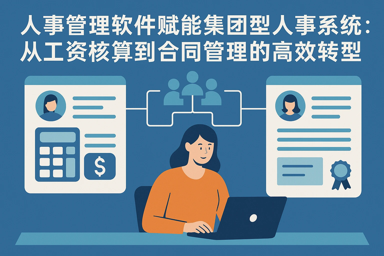 人事管理软件赋能集团型人事系统：从工资核算到合同管理的高效转型