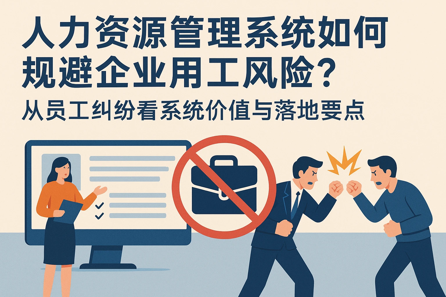 人力资源管理系统如何规避企业用工风险？从员工纠纷看系统价值与落地要点