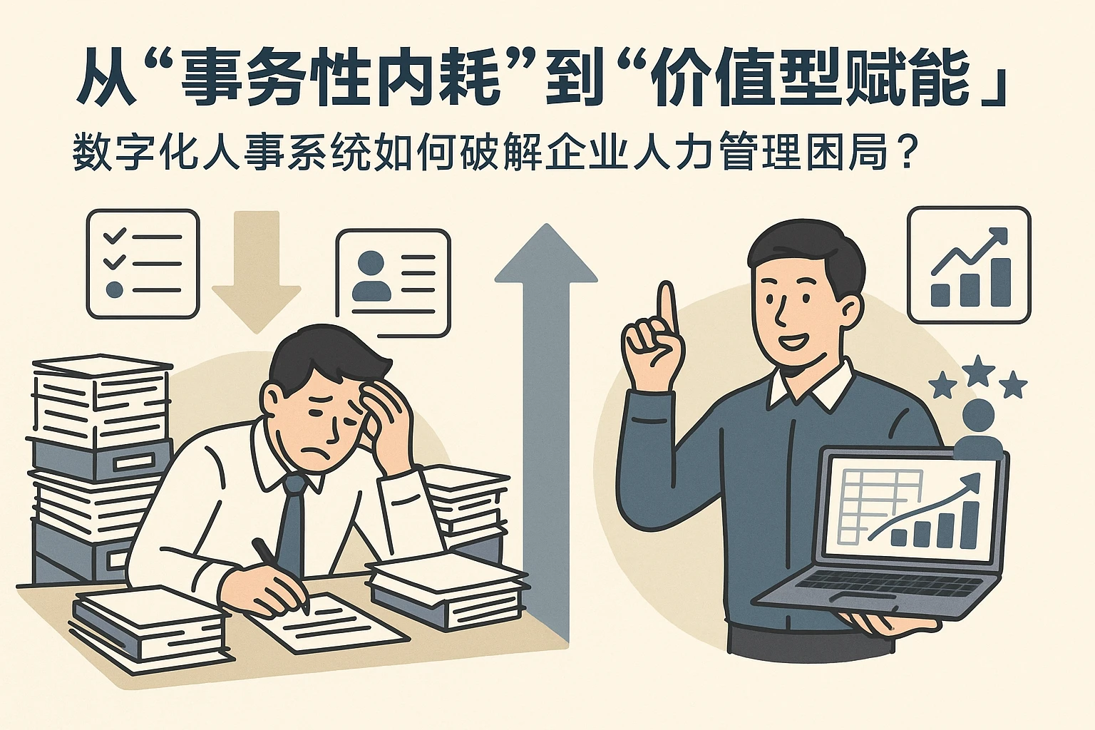 从“事务性内耗”到“价值型赋能”：数字化人事系统如何破解企业人力管理困局？