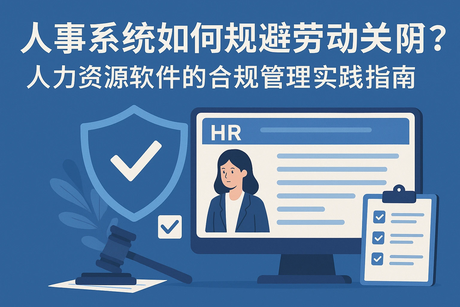 人事系统如何规避劳动关系风险？人力资源软件的合规管理实践指南