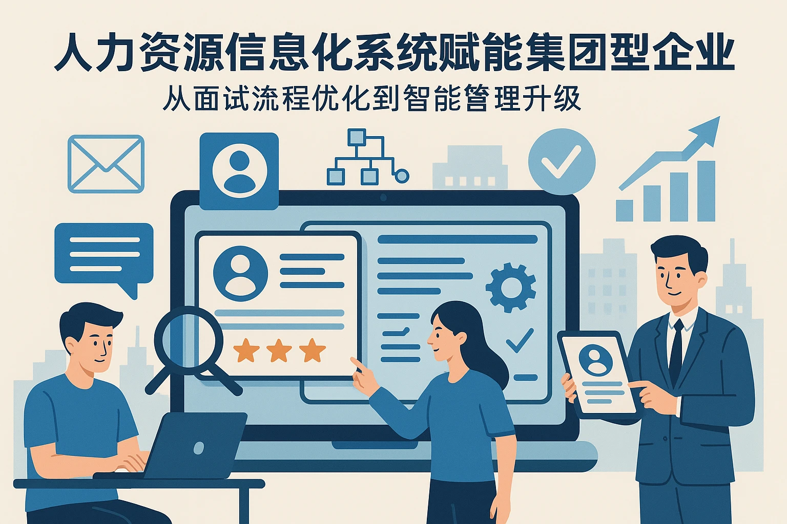 人力资源信息化系统赋能集团型企业：从面试流程优化到智能管理升级