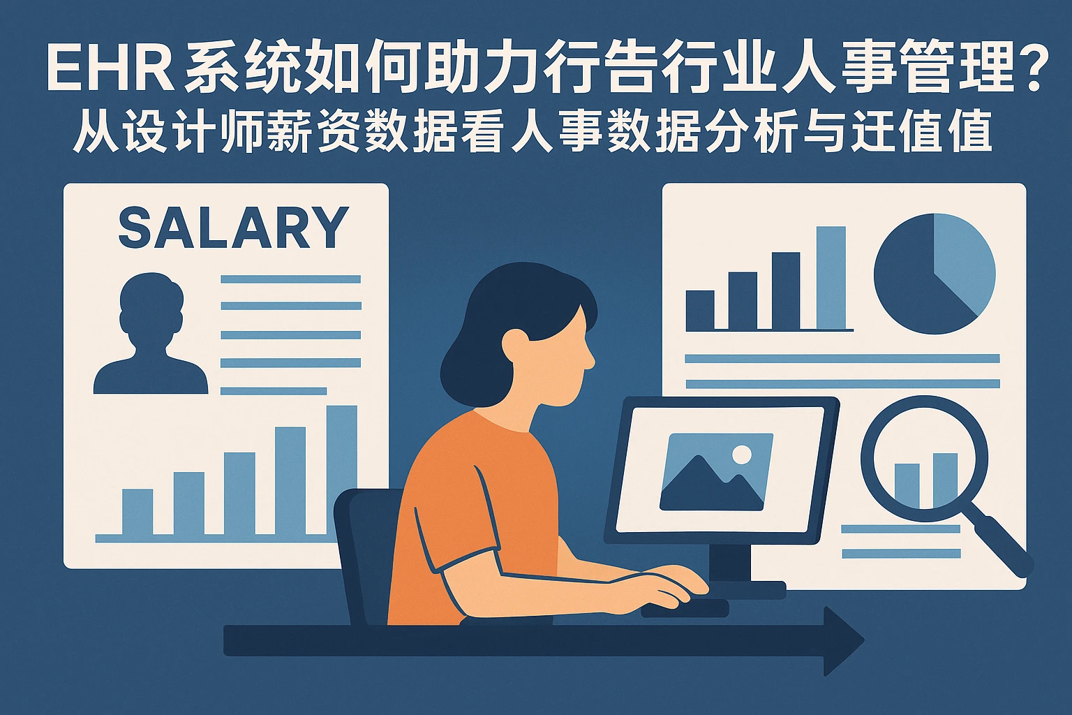 EHR系统如何助力广告行业人事管理？从设计师薪资数据看人事数据分析与迁移的价值