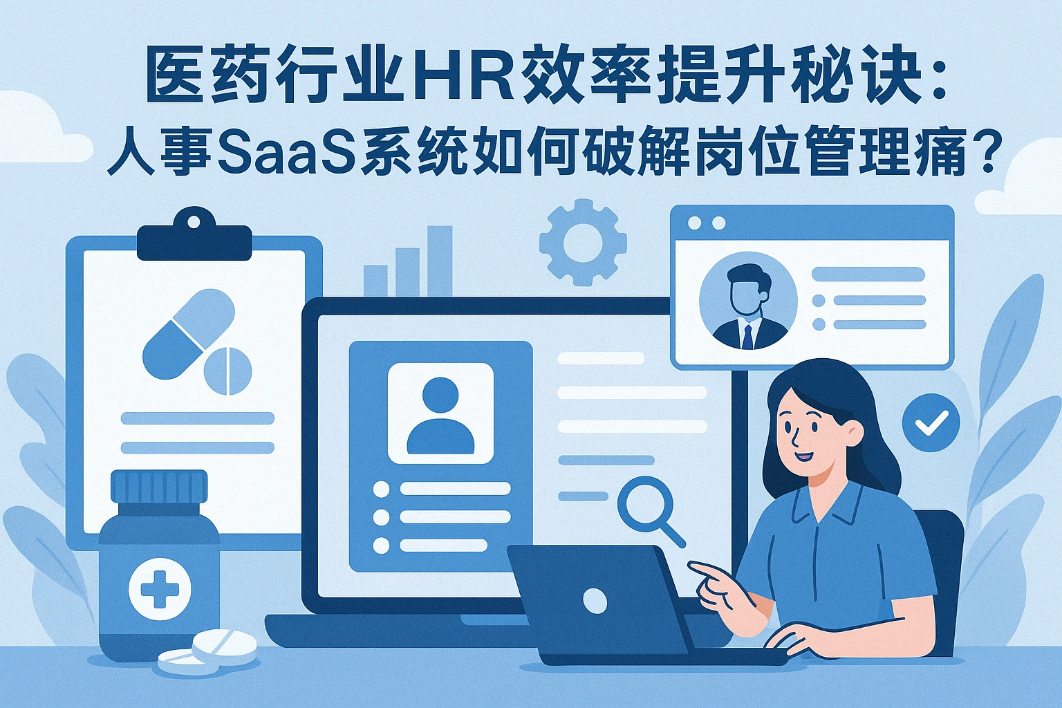 医药行业HR效率提升秘诀：人事SaaS系统如何破解岗位管理痛点？