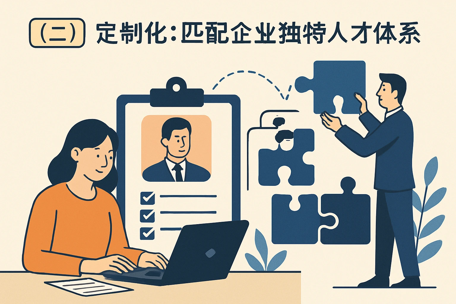 （二）定制化：匹配企业独特的人才体系