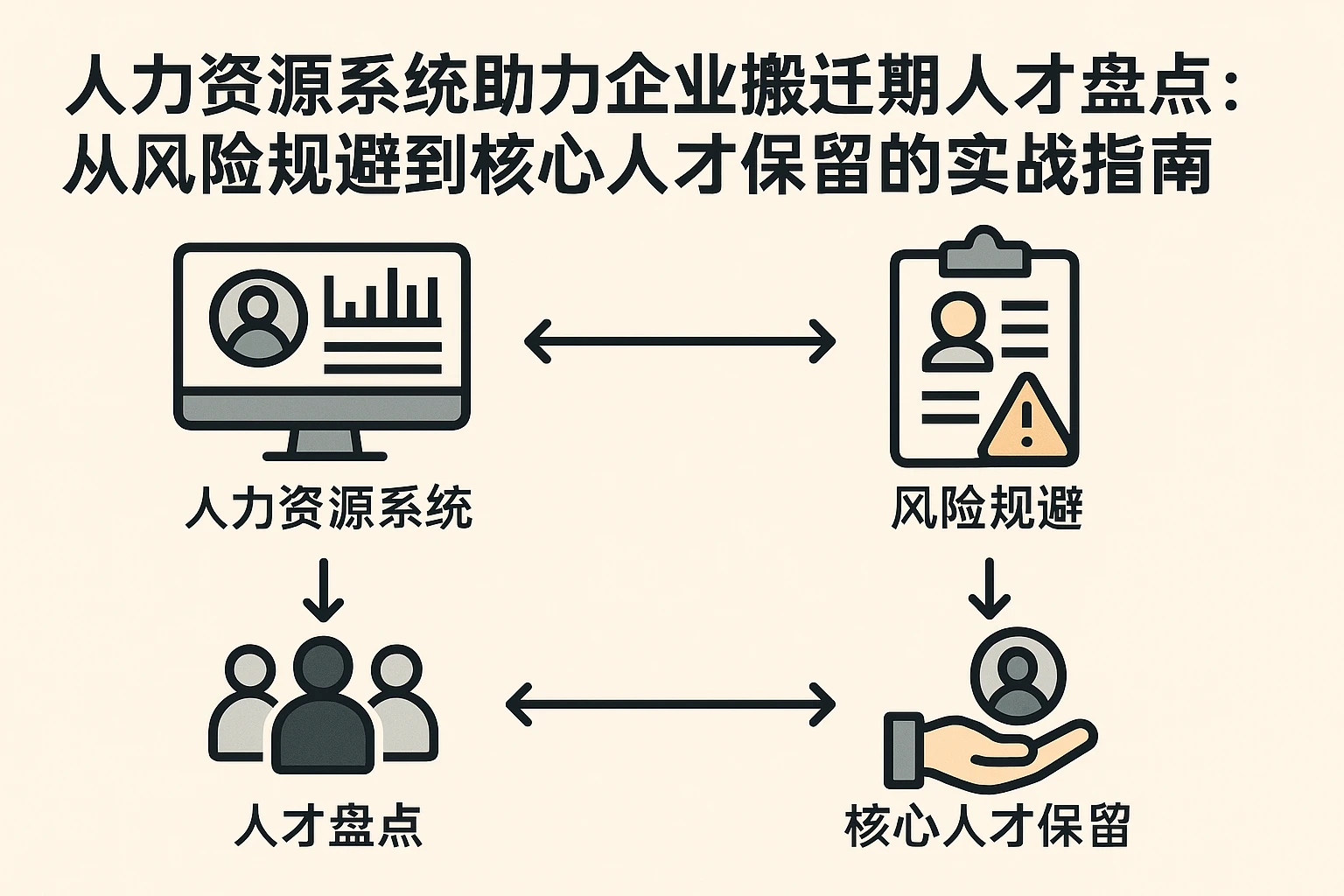 人力资源系统助力企业搬迁期人才盘点：从风险规避到核心人才保留的实战指南