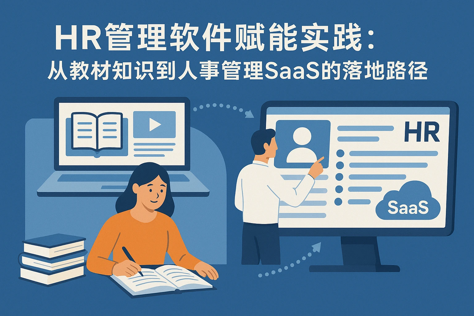 HR管理软件赋能实践：从教材知识到人事管理SaaS的落地路径