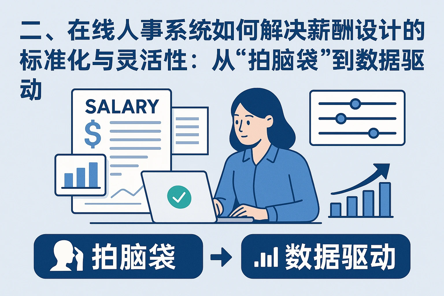 二、在线人事系统如何解决薪酬设计的标准化与灵活性：从“拍脑袋”到“数据驱动”