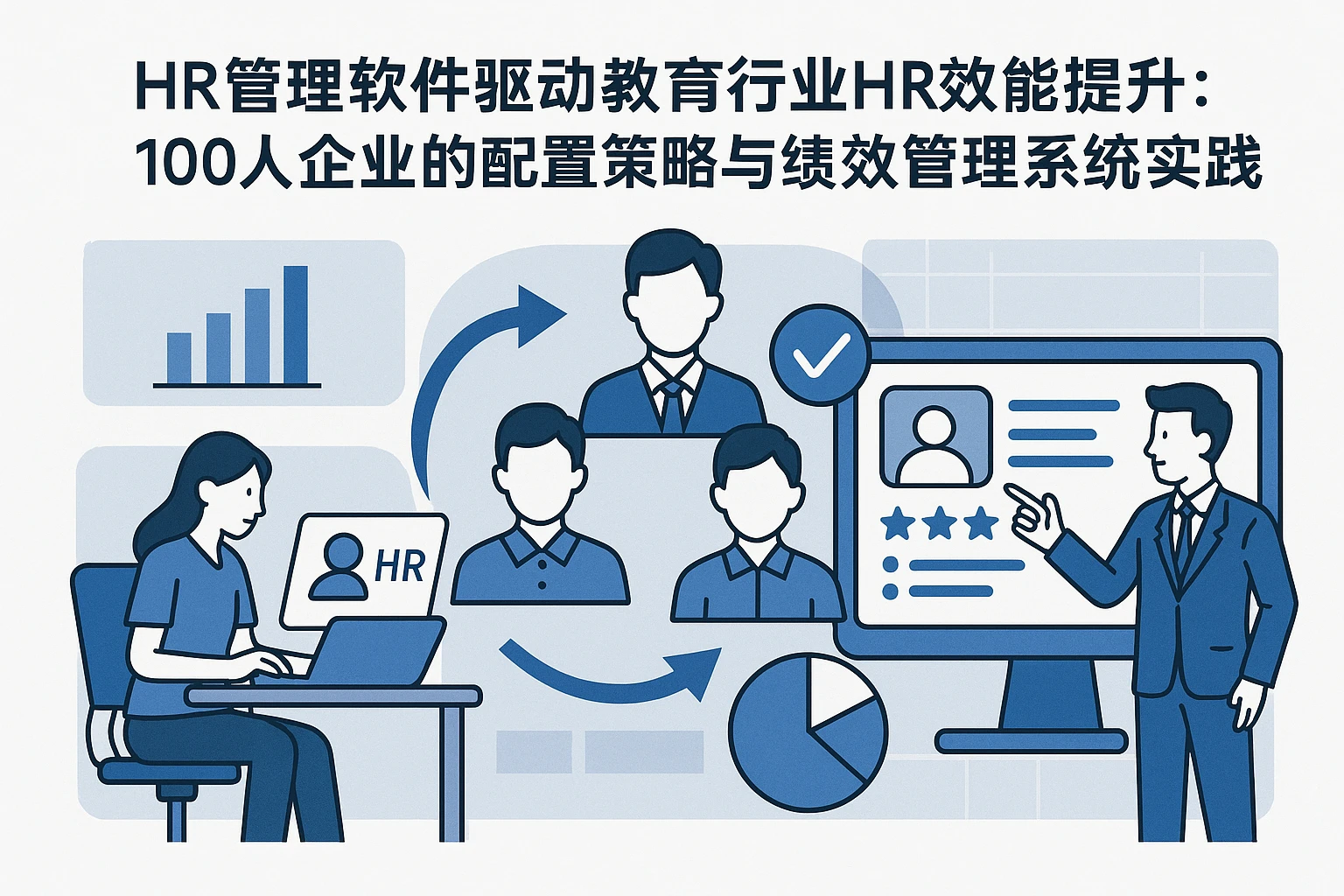 HR管理软件驱动教育行业HR效能提升：100人企业的配置策略与绩效管理系统实践