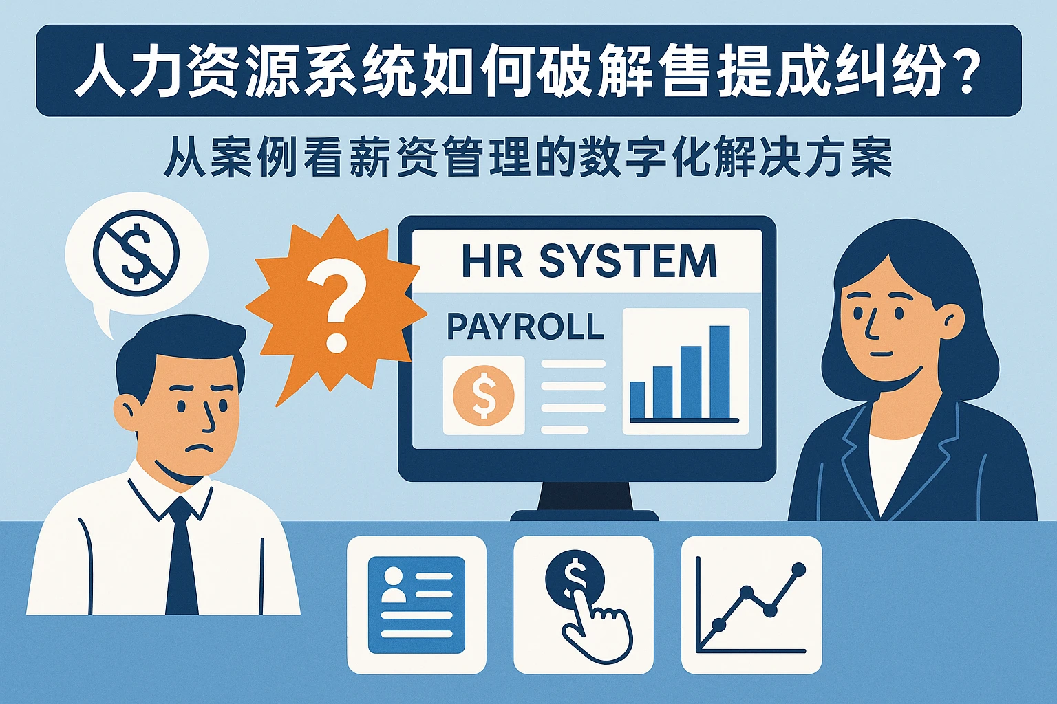 人力资源系统如何破解销售提成纠纷？从案例看薪资管理的数字化解决方案