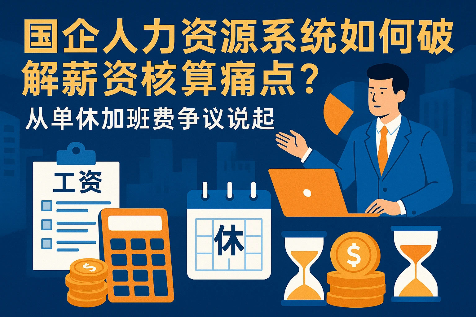 国企人力资源系统如何破解薪资核算痛点？从单休加班费争议说起