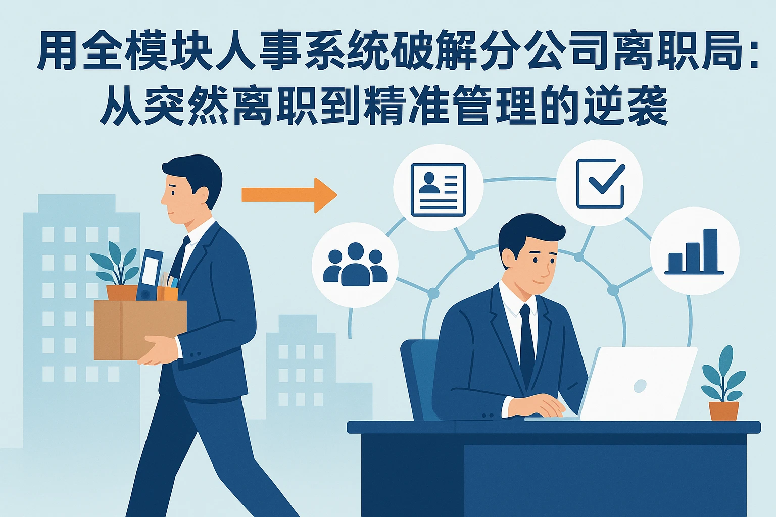 用全模块人事系统破解分公司离职谜局：从突然离职到精准管理的逆袭