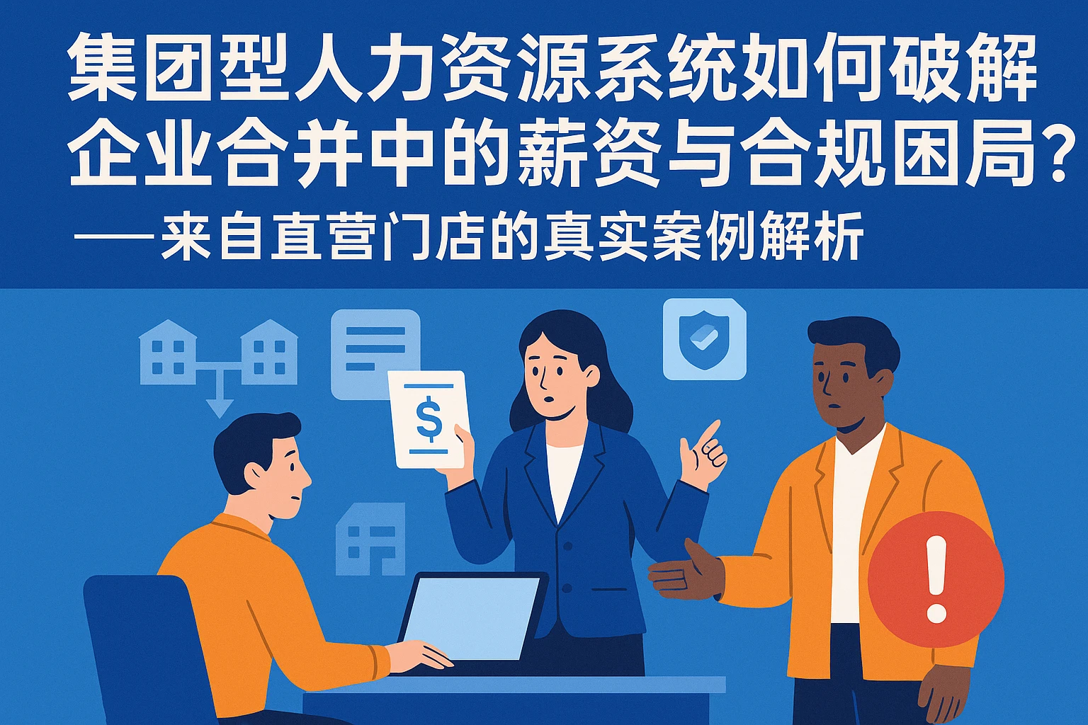 集团型人力资源系统如何破解企业合并中的薪资与合规困局？——来自直营门店的真实案例解析