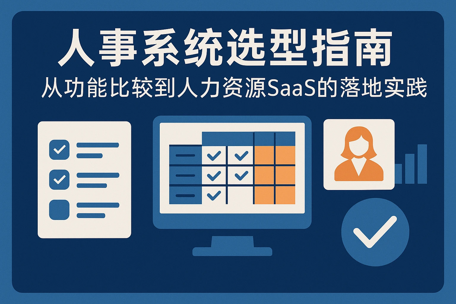 人事系统选型指南：从功能比较到人力资源SaaS的落地实践