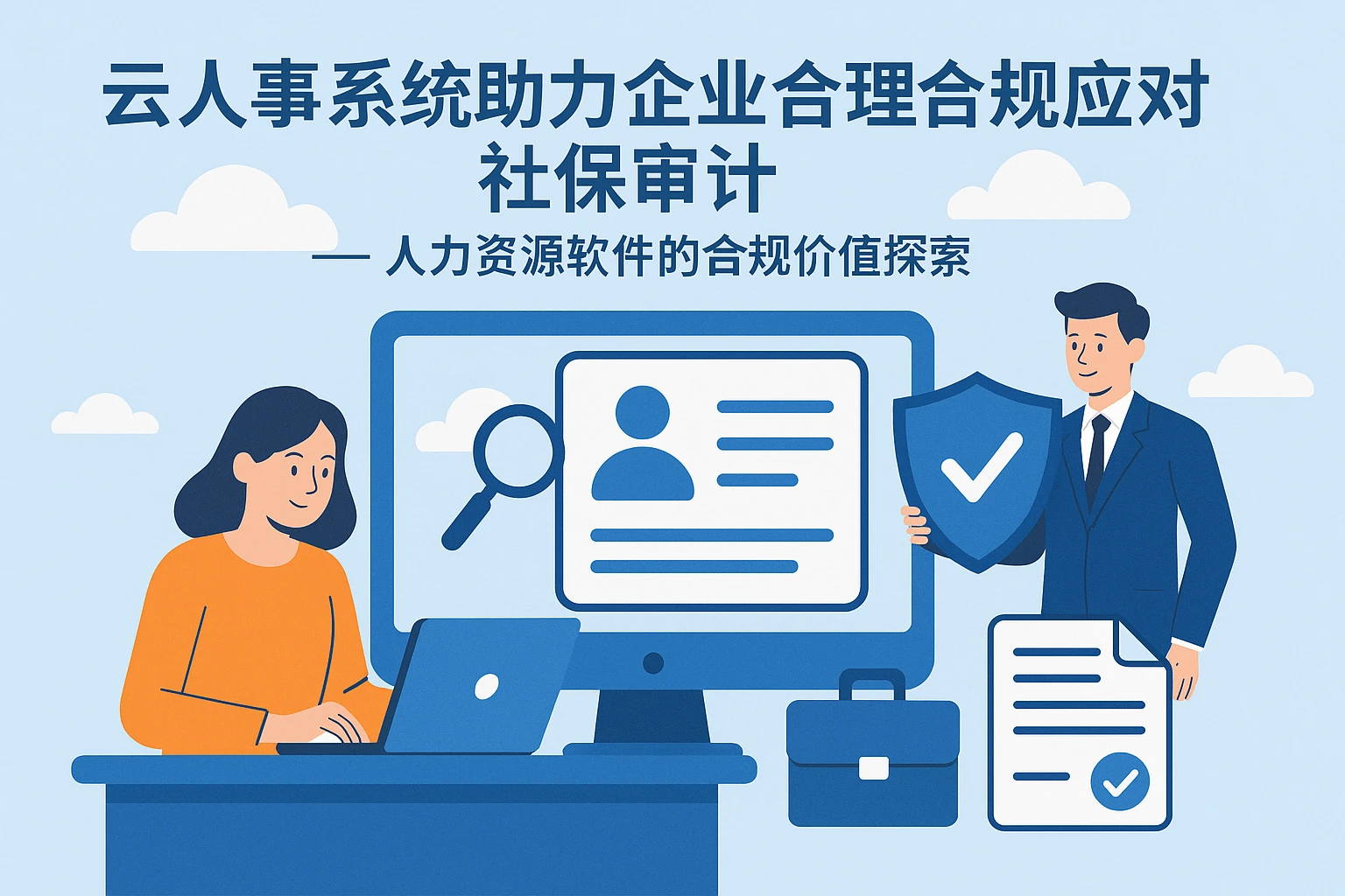云人事系统助力企业合理合规应对社保审计——人力资源软件的合规价值探索