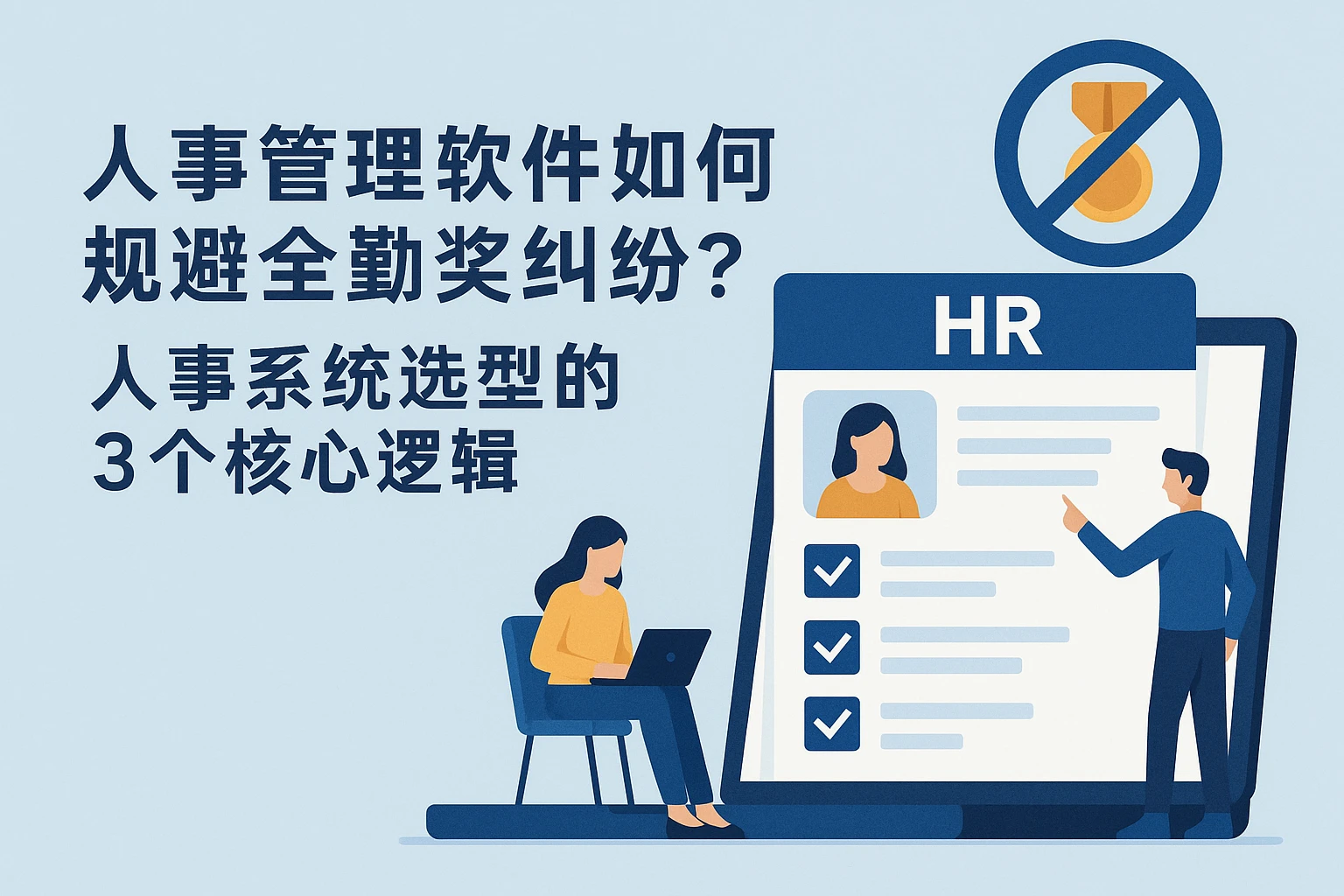 人事管理软件如何规避全勤奖纠纷？人事系统选型的3个核心逻辑