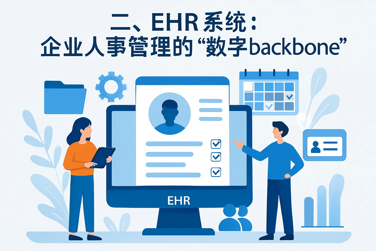 二、EHR系统：企业人事管理的“数字 backbone”