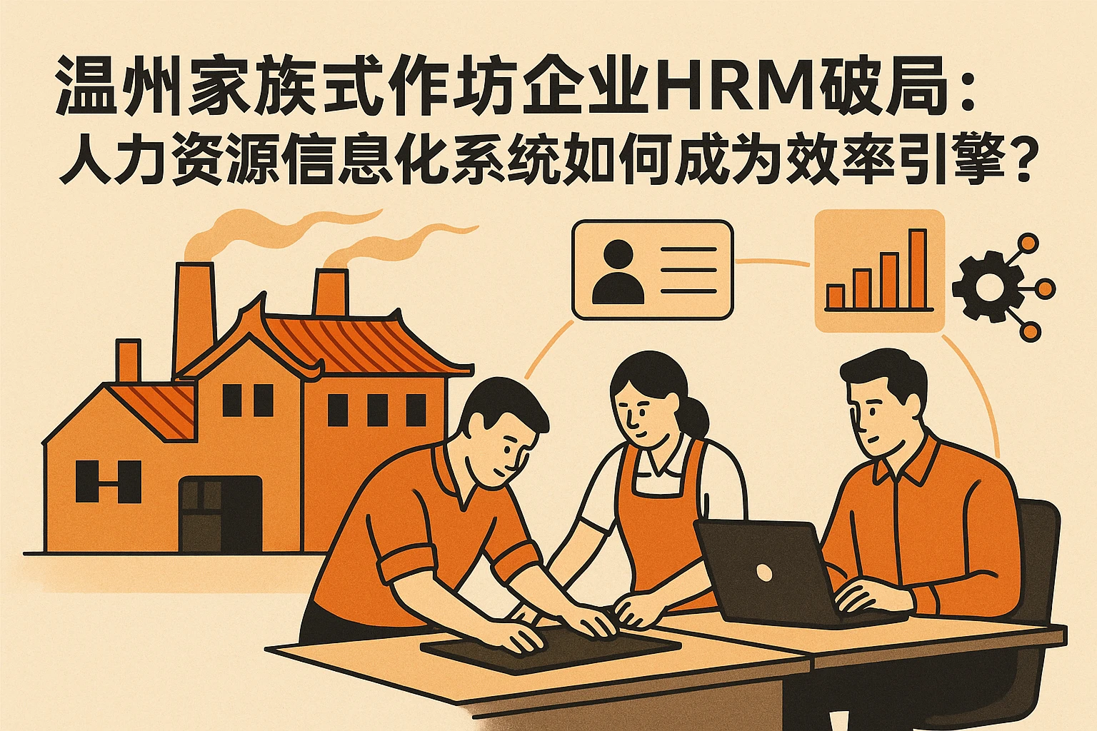 温州家族式作坊企业HRM破局：人力资源信息化系统如何成为效率引擎？
